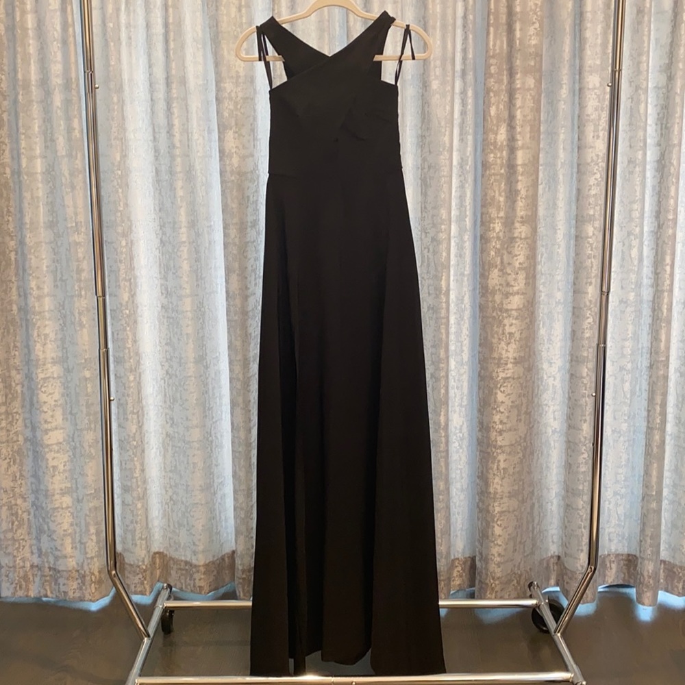 ASOS Tall black gown (US 4)